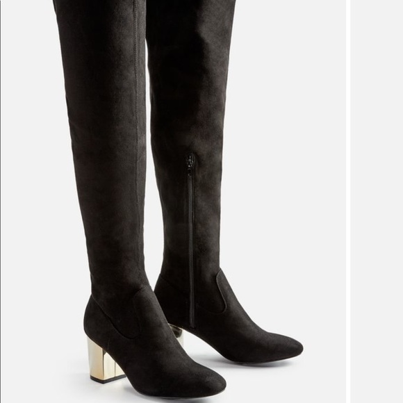 Adina Over The Knee Heeled Boot - Picture 3 of 5